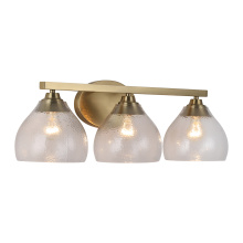 Golden 1094-BA3 BCB-HCG - Golden Lighting Ariella 3-light Vanity in Brushed Champagne Brass